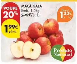 Pingo Doce Maçã Gala promoção