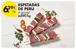 Pingo Doce Espetadas de Peru promoção