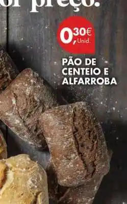 Pingo Doce PÃO DE CENTEIO E ALFARROBA promoção
