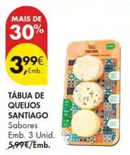 Pingo Doce Tábua de Queijos Santiago promoção