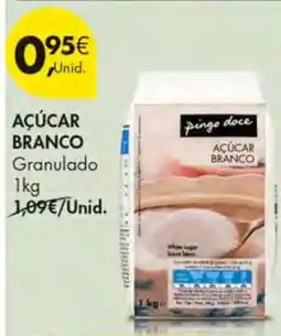 Pingo Doce Açúcar Branco Granulado 1kg promoção