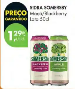 Pingo Doce SIDRA SOMERSBY Maçã/Blackberry promoção
