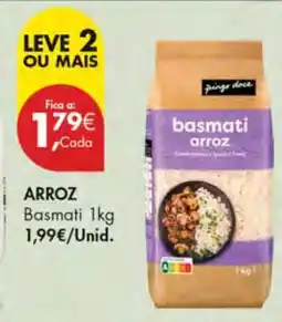 Pingo Doce Arroz Basmati 1kg promoção