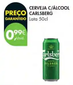 Pingo Doce CERVEJA C/ÁLCOOL CARLSBERG promoção
