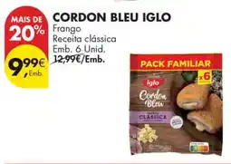 Pingo Doce Cordon Bleu Iglo promoção