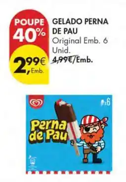 Pingo Doce Gelado Perna de Pau promoção