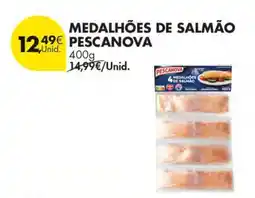 Pingo Doce MEDALHÕES DE SALMÃO PESCANOVA promoção