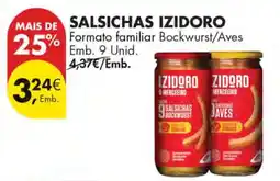 Pingo Doce Salsichas Izidoro promoção