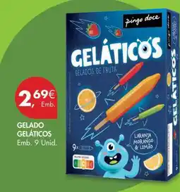 Pingo Doce Gelado Geláticos promoção
