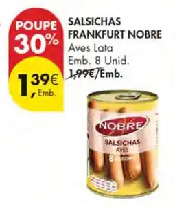 Pingo Doce Salsichas Frankfurt Nobre promoção