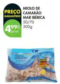 Pingo Doce Miolo de Camarão Mar Ibérica promoção