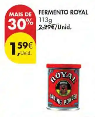 Pingo Doce FERMENTO ROYAL promoção