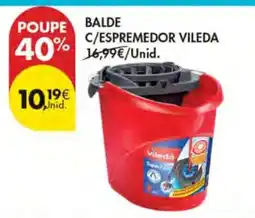 Pingo Doce BALDE C/ESPREMEDOR VILEDA promoção