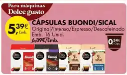 Pingo Doce Cápsulas Buondi/Sical promoção
