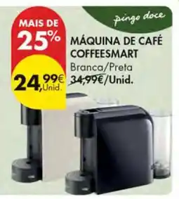 Pingo Doce MÁQUINA DE CAFÉ COFFEESMART promoção
