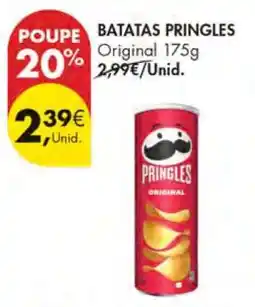 Pingo Doce Batatas Pringles Original 175g promoção