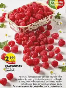 Pingo Doce Framboesas promoção