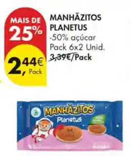 Pingo Doce MANHÃZITOS PLANETUS promoção