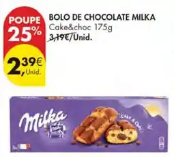 Pingo Doce Bolo de Chocolate Milka promoção