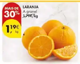 Pingo Doce Laranja promoção