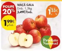 Pingo Doce Maçã Gala promoção