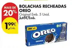 Pingo Doce Bolachas Recheadas Oreo promoção