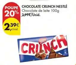Pingo Doce Chocolate Crunch Nestlé promoção