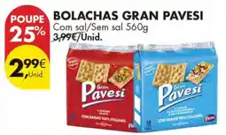 Pingo Doce Bolachas Gran Pavesi promoção