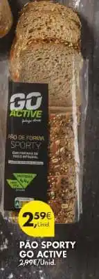 Pingo Doce Pão Sporty Go Active promoção
