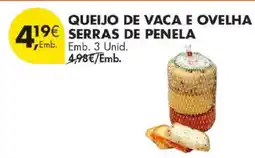 Pingo Doce Queijo de Vaca e Ovelha Serras de Penela promoção