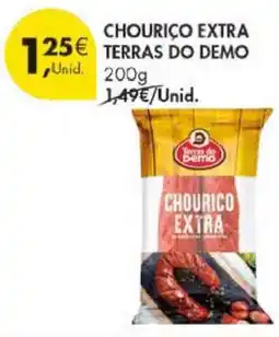 Pingo Doce CHOURIÇO EXTRA TERRAS DO DEMO promoção