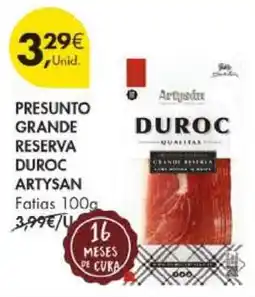 Pingo Doce PRESUNTO GRANDE RESERVA DUROC ARTYSAN promoção