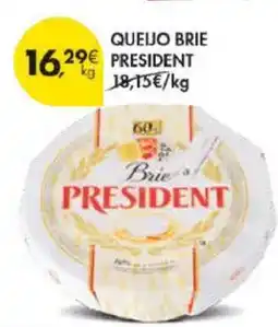 Pingo Doce QUEIJO BRIE PRÉSIDENT promoção