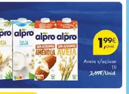 Pingo Doce Alpro Aveia s/açúcar promoção