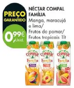 Pingo Doce Néctar Compal Família promoção