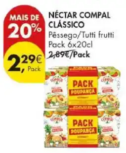 Pingo Doce Néctar Compal Clássico promoção