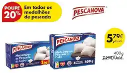 Pingo Doce Medalhões de Pescada do Cabo promoção