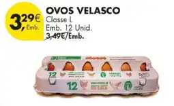 Pingo Doce Ovos Velasco promoção