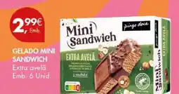 Pingo Doce Gelado Mini Sandwich promoção