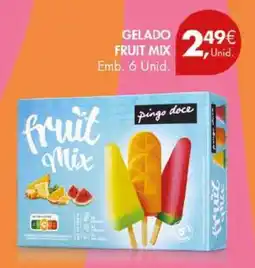 Pingo Doce Gelado Fruit Mix promoção