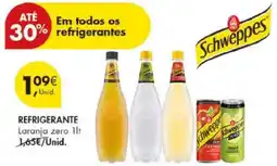 Pingo Doce Refrigerante Laranja Zero 1lt promoção
