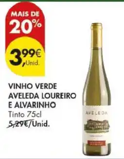 Pingo Doce Vinho Verde Aveleda Loureiro e Alvarinho promoção