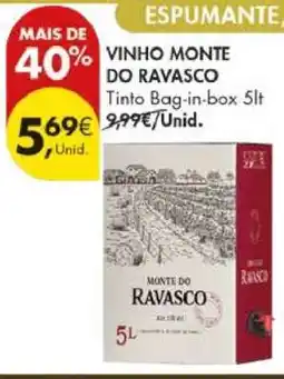 Pingo Doce VINHO MONTE DO RÁVASCO promoção