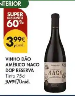 Pingo Doce Vinho Dão Américo Naco DOP Reserva promoção