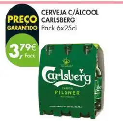 Pingo Doce CERVEJA C/ÁLCOOL CARLSBERG promoção