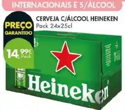 Pingo Doce CERVEJA C/ALCOOL HEINEKEN promoção
