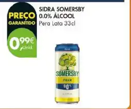 Pingo Doce SIDRA SOMERSBY 0.0% ÁLCOOL promoção