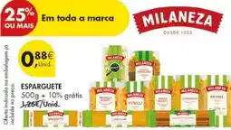 Pingo Doce Milanesa Esparguete promoção
