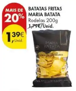 Pingo Doce Batatas Fritas Maria Batata Rodelas 200g promoção