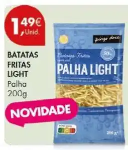Pingo Doce Batatas Fritas Light promoção